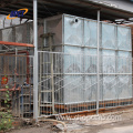 500m3 galvanized steel square sectional water tanks